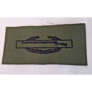 Vietnam Era US Army Combat Infantryman Badge CIB Subdued Cloth Patch Surplus NOS